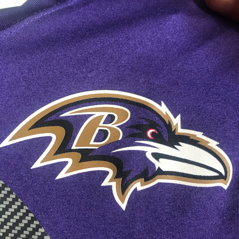 Nike Baltimore Ravens Football ICON T-Shirt - Picture 5 of 5